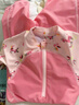 迪卡儂兒童泳衣女童連體海邊沙灘服游泳速干5-6歲4466095 曬單實拍圖