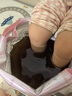 OQD德國泡腳桶兒童過小腿恒溫寶寶專用冬天足浴洗腳盆過小腿孩子保溫折疊便攜式加厚  芭比兔【原創(chuàng)IP款】 曬單實拍圖