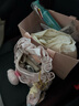 CHARLES&KEITH蝴蝶結(jié)褶皺手提斜挎小方包生日禮物女七夕禮物CK2-40151496 Baby Pink淺粉紅色 中包 曬單實(shí)拍圖
