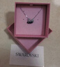 施華洛世奇（SWAROVSKI）Swan優(yōu)雅天鵝項鏈女吊墜輕奢小眾送女友畢業(yè)禮物女 黑白漸變色(大)5614103 曬單實拍圖