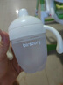 貝兒欣（BABISIL）日本進口學飲杯嬰兒喝水硅膠鴨嘴杯個月以上寶寶吸管奶瓶喝奶防嗆 _鴨嘴小白瓶 160ml 曬單實拍圖