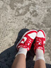 耐克 Dunk Low 板鞋女鞋運(yùn)動鞋子舒適百搭紅色休閑鞋 DD1873-116 36.5 曬單實拍圖