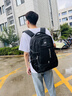 七匹狼高中生書包男生初中生大容量中學生背包男款大學生輕便減負 標準四層倉【高中生推薦】 曬單實拍圖
