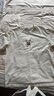 太平鳥男裝T恤藝術(shù)家系列刺繡短袖T恤夏情侶白t時(shí)尚T# 米色 第一批 2XL 曬單實(shí)拍圖