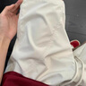 主意范（ZHUYIFAN）短褲男夏季薄款純色速干寬松學(xué)生沙灘五分褲高街男生運(yùn)動(dòng)休閑中褲 HK25377米白升級(jí)版 XL 125-145斤 曬單實(shí)拍圖