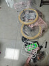 鳳凰折疊兒童自行車青少年男女孩6-8-10-12歲小學(xué)生中大童單車腳踏車 公主粉米胎學(xué)生車折疊輻條輪 18英寸（適合115-135cm） 曬單實拍圖
