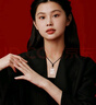 Clect珂里龍行天下項鏈男女999足銀吊墜國風編織繩高級感首飾生日禮物 曬單實拍圖