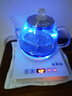益茶福全自動上水電熱水壺茶臺燒水壺飲水燒水一體機(jī)玻璃底部上水單壺茶幾煮茶壺保溫泡茶壺開水壺煲水壺 1L 藍(lán)光玻璃壺ZC-S516套裝 曬單實拍圖