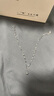 KASIYUS925銀轉(zhuǎn)運(yùn)珠腳鏈簡約2025年新款潮輕奢圓珠足鏈女夏季飾品 腳鏈+證書+高檔禮盒 曬單實(shí)拍圖
