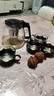 【京東物流】茶壺套裝整套茶具大容量玻璃茶杯帶濾網(wǎng)耐高溫泡茶具 1000ML一壺+四杯套裝 曬單實(shí)拍圖