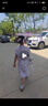 ASK JUNIOR女童連衣裙2025夏薄款新品中大童印花純棉復(fù)古旗袍裙 紫色 160 曬單實(shí)拍圖