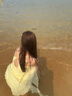 凰巣黃色吊帶連衣裙女甜美少女2025新款漂亮仙氣裙子收腰顯瘦海邊度假 黃色M 曬單實拍圖