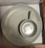 琺寶（staub）松露白陶瓷家用飯碗盤(pán)子餐盤(pán)圓盤(pán)平盤(pán)深盤(pán)馬克杯碟餐具魚(yú)盤(pán)咖喱盤(pán) 松露白陶瓷平盤(pán)15cm 1頭 曬單實(shí)拍圖