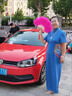 走秀旗袍新款2025新款高端優(yōu)雅氣質(zhì)改良年輕款長(zhǎng)款T臺(tái)禮儀演出服 藍(lán)色 5XL 曬單實(shí)拍圖