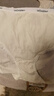 歐迪芬（Ordifen）【清倉(cāng)】?jī)?nèi)褲女中腰棉質(zhì)拼款盒裝3條內(nèi)褲+襪子/內(nèi)褲3條裝XK2A03A 三混色2:軟玉紫+晴空藍(lán)+香蜜黃 2XL 曬單實(shí)拍圖