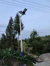 寧典 太陽(yáng)能路燈戶外帶路燈桿全套新農(nóng)村電線桿太陽(yáng)能照明燈大功率 4米分體燈桿500瓦燈具照300方 曬單實(shí)拍圖