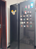 美的（Midea）607升雙開門對(duì)開門家用電冰箱一級(jí)能效大容量風(fēng)冷無(wú)霜節(jié)能變頻BCD-607WKPZM(E）家電國(guó)家補(bǔ)貼20% 曬單實(shí)拍圖