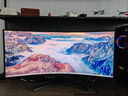 HKC 34英寸21:9帶魚(yú)屏WQHD準4K超清180Hz高刷1ms曲面1000R游戲電競HDR400升降旋轉顯示器 獵鷹CG343U 曬單實(shí)拍圖