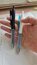斑馬牌（ZEBRA）學(xué)霸利器JJZ49按動(dòng)速干中性筆0.5mm 學(xué)生簽字刷題筆記辦公寫字速記筆 黑桿黑芯 單支裝 曬單實(shí)拍圖
