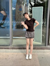 安踏（ANTA）女鞋運(yùn)動(dòng)鞋女輕靈夏季新款網(wǎng)面透氣跑步鞋休閑鞋戶外旅游鞋 象牙白/櫻花粉/蟹殼青 【透氣】 38 曬單實(shí)拍圖