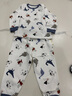 戴維貝拉（DAVE＆BELLA）兒童內衣套裝秋裝男童秋衣寶寶家居服睡衣秋褲童裝 曬單實(shí)拍圖