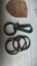 鈦途（TITO TITANIUM）鈦合金鑰匙扣EDC工具戶(hù)汽車(chē)鑰匙扣外旅行野郊游掛扣具男創(chuàng  )意商務(wù) 簡(jiǎn)約鑰匙扣小+橢圓環(huán)+扁圓環(huán)小 曬單實(shí)拍圖