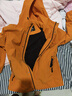 駱駝（CAMEL）男裝夾克外套春秋款情侶戶外旅行服徒步登山服男M14CS01668 曬單實拍圖