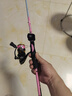 達(dá)億瓦（DAIWA）23新款 一擊GL-X 絢 泛用路亞竿遠(yuǎn)投翹嘴海鱸桿鱖魚(yú)鱸魚(yú)竿 1.98m 星冰粉662MLFS(P) 曬單實(shí)拍圖