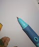英雄牌鋼筆小學(xué)生專用三年級(jí)正姿練字高顏值墨囊可替換上冊(cè)四年級(jí)男女孩兒童初學(xué)者鋼筆官方正品 【鳶尾藍(lán)+竹夢(mèng)青】送36支墨囊 贈(zèng)：升級(jí)款藍(lán)色3.4mm口徑墨囊 曬單實(shí)拍圖
