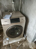 三洋Sanyo/帝度悅凈DG-F100570BHI全自動(dòng)變頻滾筒洗衣機(jī)烘干W 10公斤變頻高溫洗中途加衣 DG-F1 曬單實(shí)拍圖