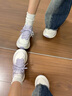 安踏葉子6丨運(yùn)動(dòng)鞋女鞋秋季輕便減震跑步鞋休閑鞋女網(wǎng)面透氣跳繩鞋 【葉子6】象牙白/淡紫灰-3 37.5 曬單實(shí)拍圖