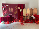 一面墻硬幣喜字貼結(jié)婚禮物送新人新婚禮品5毛錢百喜圖五角模板囍字相框 62CM-A款（自備硬幣） 【禮盒裝】柚木色實木邊框 曬單實拍圖