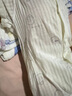 艾咪艾咪嬰兒衣服短袖連體衣夏季薄款純棉新生兒寶寶提花網(wǎng)眼哈衣空調爬服 粉花小兔-短袖連體 59cm 曬單實拍圖