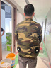 迪伽洛夏季降溫空調(diào)服帶風扇的衣服戶外防暑充電制冷勞保工人工地工作服 2風扇迷彩1件+32V電池配件1套 XL (175) 【推薦120-140斤】 曬單實拍圖