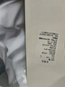 純白色500g重磅T恤純棉加厚螺紋領(lǐng)口短袖oversize潮牌三本針半袖 500g重磅短袖-白色 L 建議140-160斤 曬單實(shí)拍圖