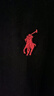 POLO SPORT拉夫勞倫Ralph Lauren小馬標短袖圓領(lǐng)純色T恤男夏 黑色 M 美碼(140-160斤) 曬單實(shí)拍圖