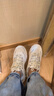斯凱奇（Skechers）女鞋2025夏季新款厚底增高老爹鞋輕便熊貓鞋網(wǎng)面透氣運動鞋休閑鞋 896204-OFWT 37.5 /建議拍小半碼 曬單實拍圖
