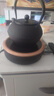 瓷牌茗茶具圍爐煮茶茶具套裝電陶爐煮茶器家用燒水泡茶鐵壺茶壺泡茶器 黑丁鐵壺+豎雅j6電陶爐-黑 1.2L 曬單實(shí)拍圖