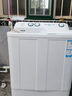 海爾 國家補貼20％小神螺半自動雙杠雙桶洗衣機 9公斤大容量家電家用強力去污脫水洗大件雙動力洗衣機 【半自動雙缸洗衣機】【線下同款】【原廠品質(zhì)】 曬單實拍圖