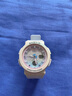 卡西歐（CASIO）BABY-G系列 少女時(shí)代霓虹夜光 學(xué)生女表考試表防水防震運(yùn)動(dòng)日韓表 珊瑚白藍(lán)BGA-250-7A3 曬單實(shí)拍圖