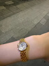 天梭（TISSOT）官旗 瑞士手表小可愛系列時(shí)尚簡約石英女表送女友七夕禮物 白色貝母盤鋼帶T058.009.33.111.00 曬單實(shí)拍圖