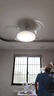 惠普吊扇風(fēng)扇燈普瑞護(hù)眼LED餐廳隱形扇葉遙控調(diào)光一體中山燈具包安裝 曬單實(shí)拍圖