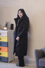 波司登2025新款羽絨服女長款90絨顯瘦連帽保暖冬季外套B250245526 黑色8056【卡碼拍大】 XS 155/80A 體重約100斤以內(nèi) 曬單實(shí)拍圖