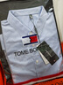 TOME BORNEK湯米100%桑蠶絲短袖襯衫男士夏季中青年半袖襯衣免燙寸衫商務(wù)高端 蘭色 XL 【適合130-155斤】 曬單實拍圖