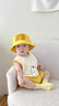 G.DUCKKIDS小黃鴨童裝一歲寶寶衣服夏季兒童套裝男童夏裝無袖背心褲子兩件套 黃色 90 尺碼建議1~2歲 曬單實拍圖