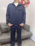 耐帝高端工作服男裝春秋工程服套裝防靜電工裝電工耐磨企業(yè)勞保服定制 【套裝】-藏藍(lán)色 （152款） 3XL (185) （建議170-190斤） 曬單實(shí)拍圖