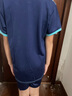 HKBQ兒童羽毛球服套裝男童女童定制網(wǎng)球服速干小學生跳繩訓練比賽衣服 5026寶藍色套裝(男女同款) XS 曬單實拍圖