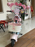愛瑪愛瑪元宇宙play裝飾改造配件電動(dòng)車可愛后視鏡腳墊坐墊套手機(jī)支架 粉-元宇宙play裝飾套裝簡(jiǎn)約版 曬單實(shí)拍圖