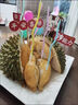 BIOSSANCE榴蓮生日蛋糕裝飾diy材料擺件插件卡通可愛(ài)小熊生日擺件蠟燭配件 榴蓮蛋糕裝飾-A款（無(wú)氣球底座） 曬單實(shí)拍圖