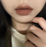 意式濃縮唇釉咖啡唇泥啞光霧面絲絨偽素顏低保和口紅口棕紅棕色 04#裸棗泥 曬單實(shí)拍圖